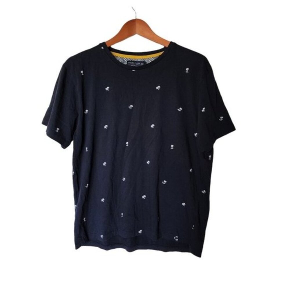 Denim & Flower Ricky‎ Singh Palm Tree Tee T-Shirt L Large - Picture 3 of 10